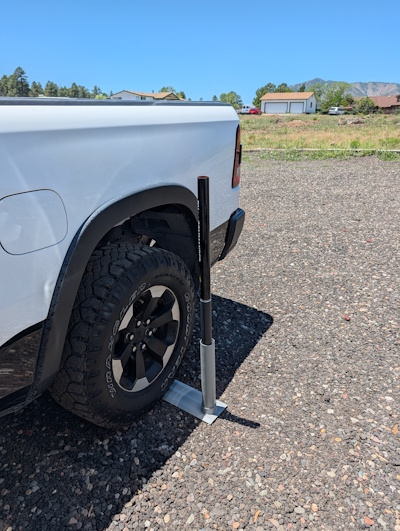 Drive Over Mast Holder